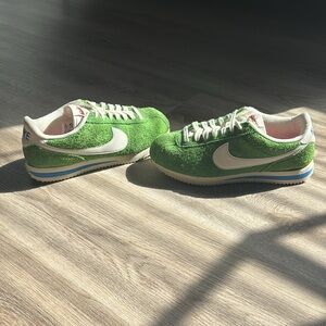 Nike Cortez “Green Suede” Sneakers